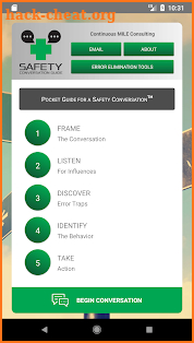 Safety Conversation Guide screenshot