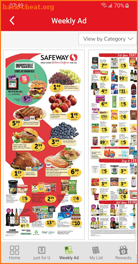 Safeway Deals & Rewards screenshot