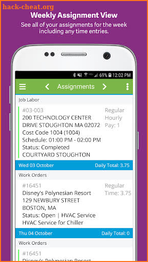 Sage Service Operations mobile screenshot