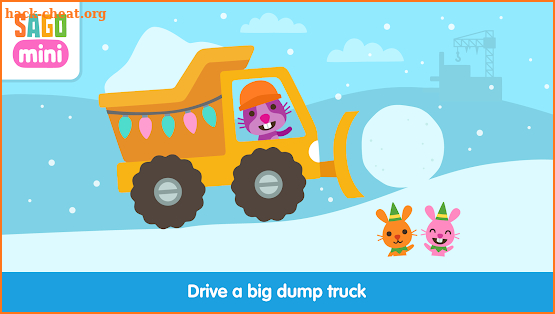 Sago Mini Holiday Trucks and Diggers screenshot