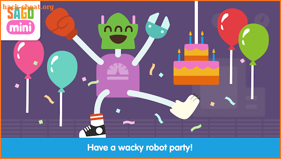 Sago Mini Robot Party screenshot