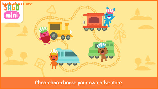 Sago Mini Trains screenshot