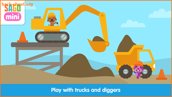 Sago Mini Trucks and Diggers screenshot