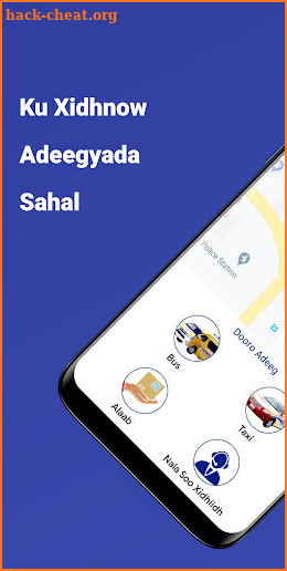 Sahal Transport - Customer screenshot