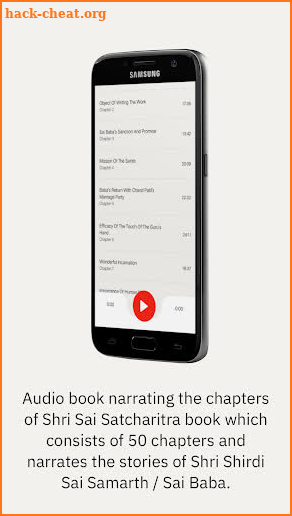 Sai Satcharitra English Audio Book screenshot