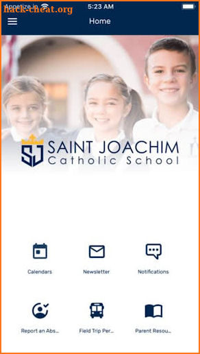 Saint Joachim Catholic School screenshot