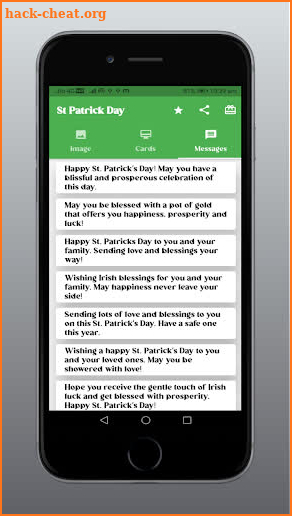 Saint Patrick Day Wishes screenshot