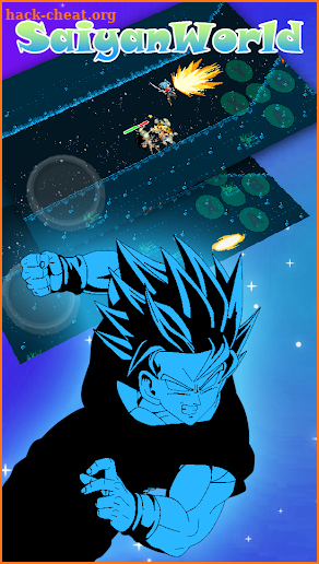 Saiyan World: Black, Rose, Blue, God screenshot