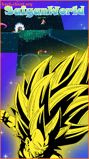 Saiyan World: Black, Rose, Blue, God screenshot