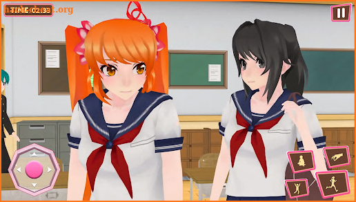 Sakura High School Life Fun 3D screenshot