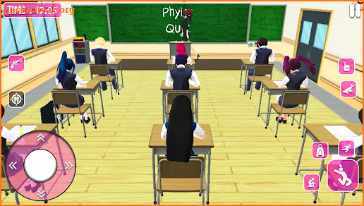 Sakura School Girl Life Fun 3D screenshot