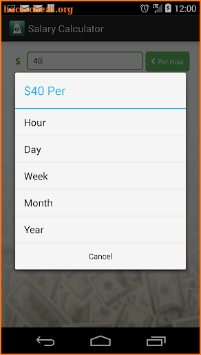 Salary Calculator screenshot