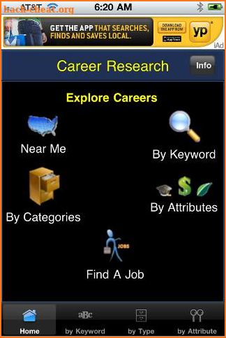 Salary Search screenshot