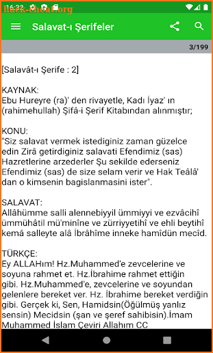 Salavat-ı Şerifler screenshot