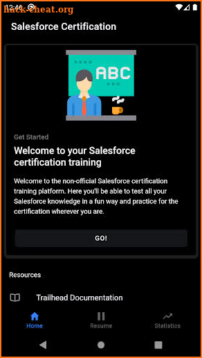 Salesforce Trailhead Certification Practice screenshot