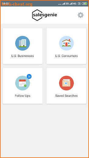 Salesgenie screenshot