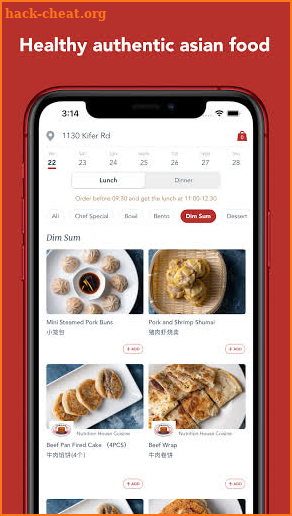 Saltalk - Asian Food Delivery screenshot