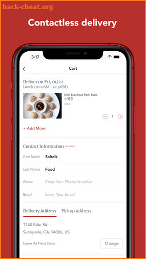 Saltalk - Asian Food Delivery screenshot