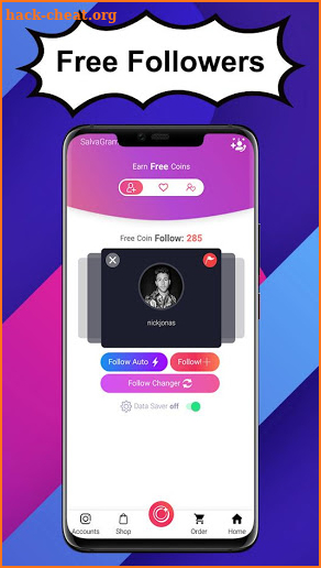 SalvaGram - Free Followers, Likes and Comments screenshot