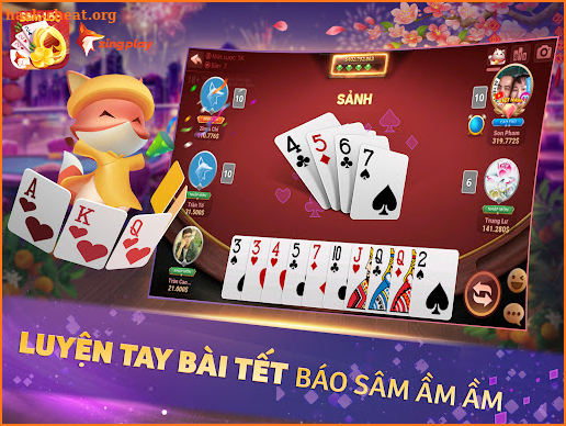 Sâm Lốc - ZingPlay Game online screenshot