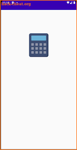 Sample calculator screenshot