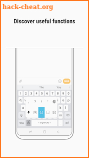 Samsung Keyboard screenshot