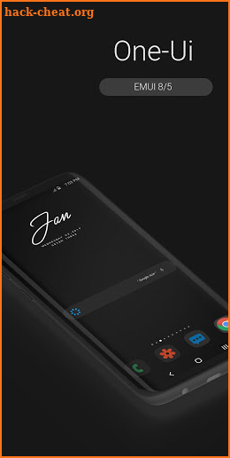 Samsung One-Ui Dark EMUI 5/8 THEME screenshot