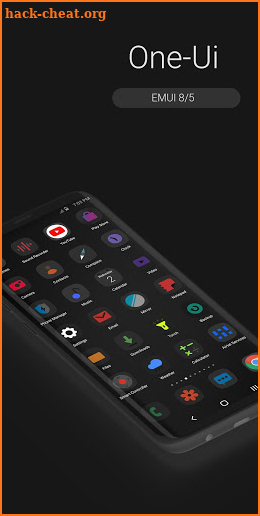 Samsung One-Ui Dark EMUI 5/8 THEME screenshot