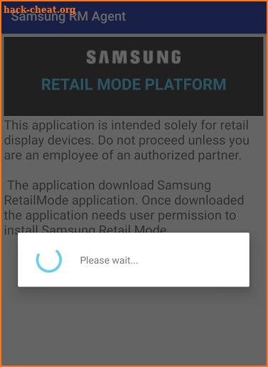 SAMSUNG RM AGENT 2019 screenshot