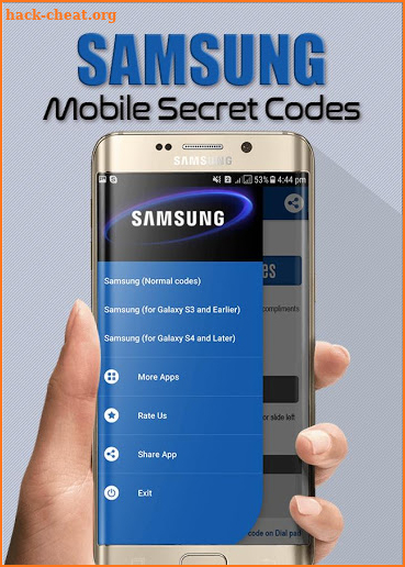 Samsung Secret Codes screenshot