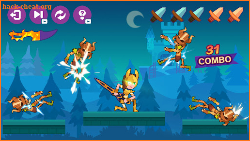 Samurai Dash: Line Slash screenshot