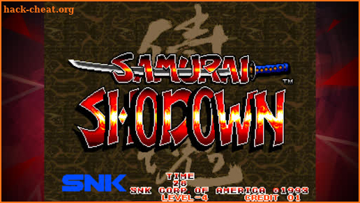 SAMURAI SHODOWN ACA NEOGEO screenshot