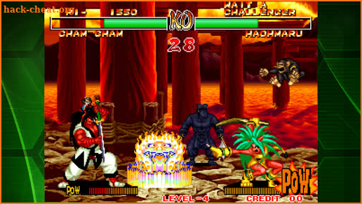 SAMURAI SHODOWN II ACA NEOGEO screenshot