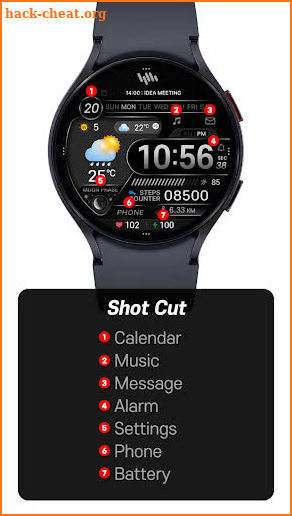 SamWatch Digital Weather 2 screenshot