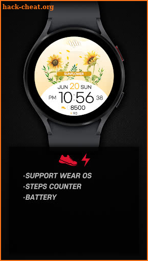 SamWatch Flower 2022 Sunflower screenshot