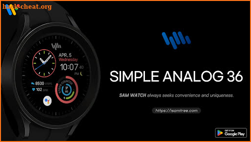 SamWatch Simple Analog 36 screenshot