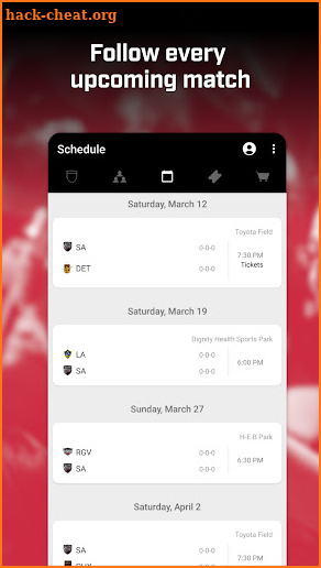 San Antonio FC screenshot