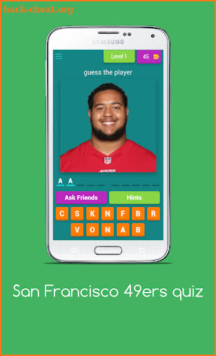 San Francisco 49ers quiz screenshot