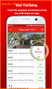 San Francisco Metro & Bus Tracker screenshot