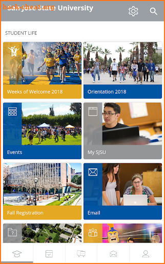 San Jose State University screenshot