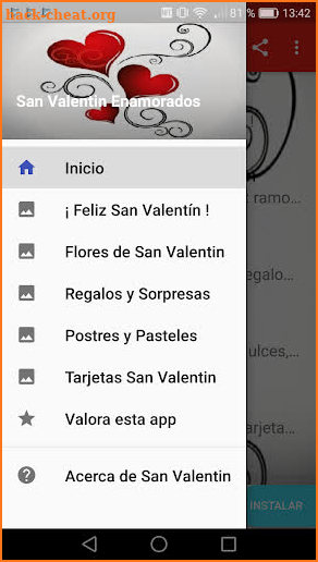 San Valentin Enamorados screenshot