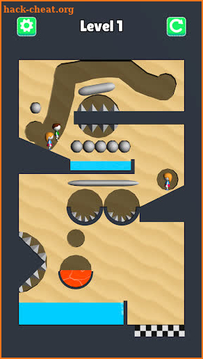 Sand Trap Escape screenshot