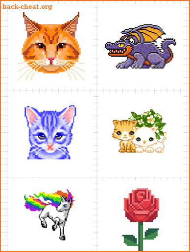 Sandbox Color By Number Pixel Art Coloring Book screenshot