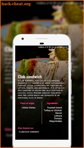 Sandwich Club screenshot