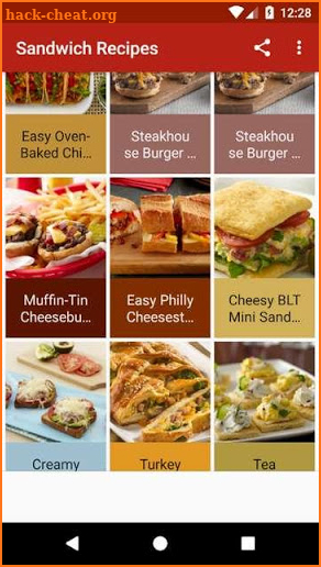 Sandwich Recipes screenshot