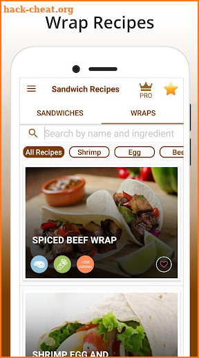 Sandwich Recipes screenshot