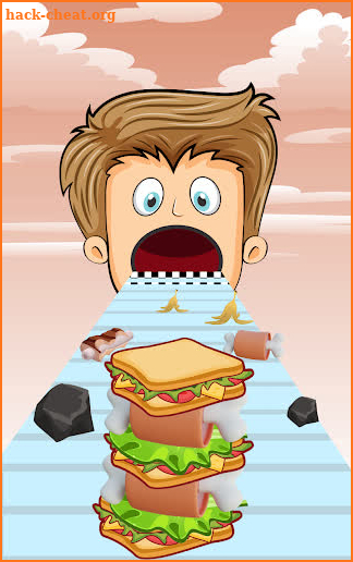 Sandwich Running 3D Games screenshot