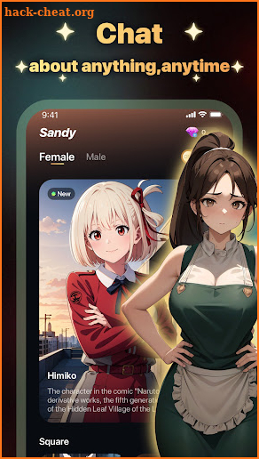 Sandy - Anime Friend Chat screenshot