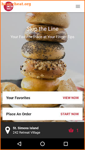 Sandy Bottom Bagels screenshot