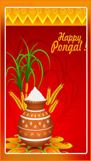 Sankranti, Pongal, Lohri Greetings and Stickers screenshot